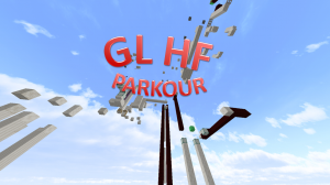 下载 GL HF parkour 对于 Minecraft 1.12.2